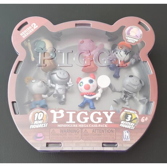 Roblox Piggy Series 2 Mega Case with 10 Minifigures, Barely Used, - Picture 1 of 3